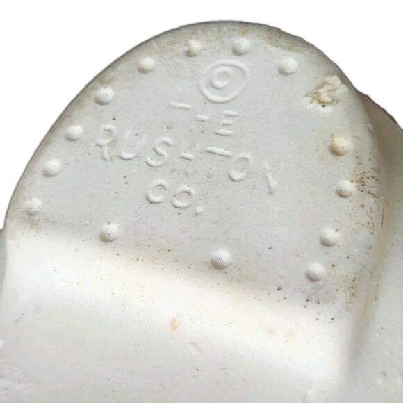 Rare Vintage Rushton Coca Cola African American Santa Plush White Boots 50's - Picture 6 of 8